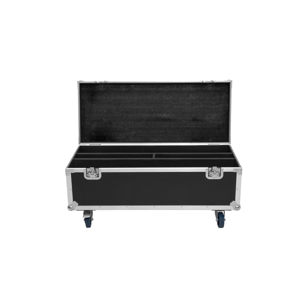 ROADINGER Flightcase 2x LED TMH Bar-S120 con ruedas