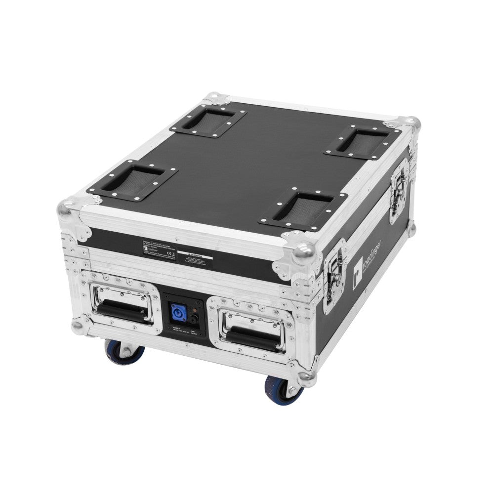 ROADINGER Flightcase 4x AKKU IP UP-4 QuickDMX con función de carga