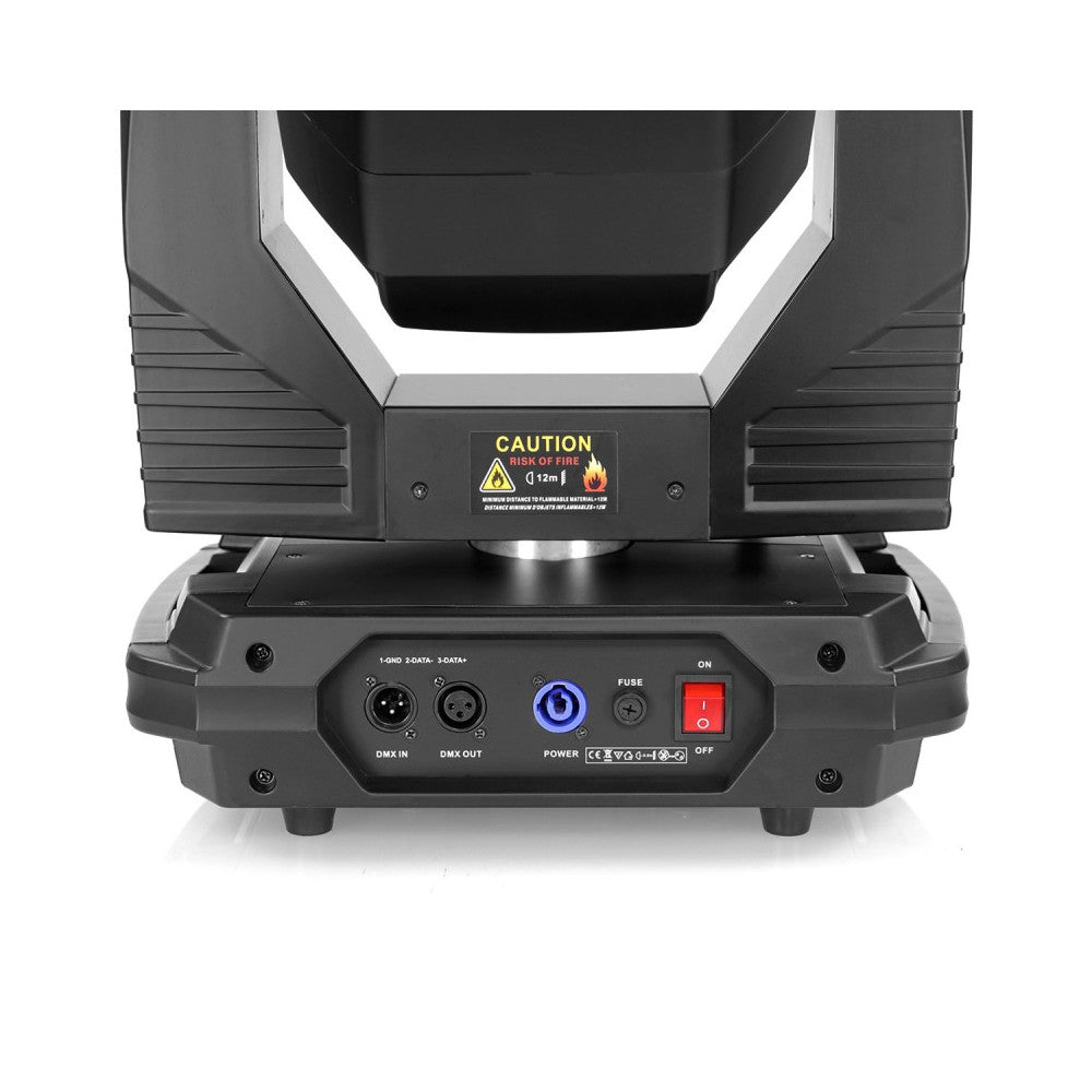Evolite 3-in-1 Beam / Spot / Wash, cabeza móvil híbrida con lámpara Philips de 350W, entregado en flight case