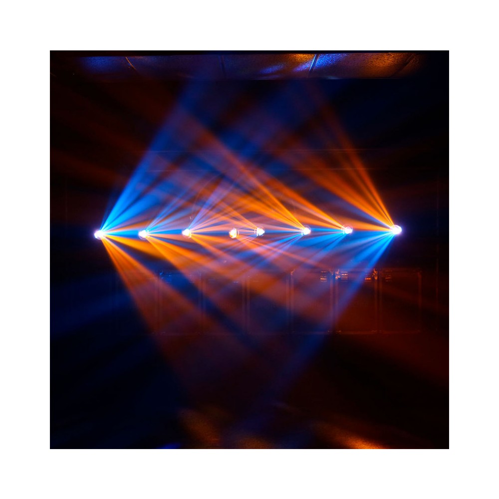 Evolite 3-in-1 Beam / Spot / Wash, cabeza móvil híbrida con lámpara Philips de 350W, entregado en flight case
