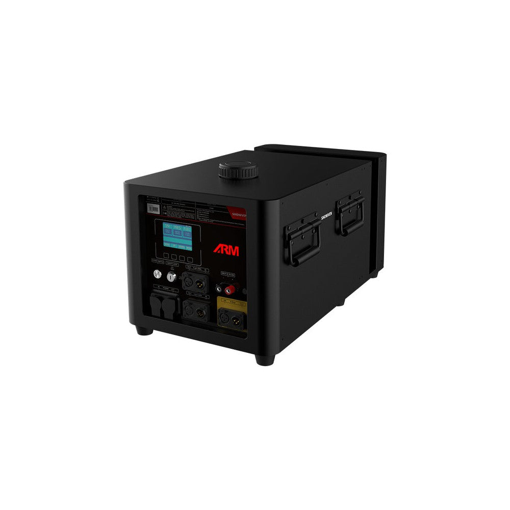 Sparkular 2nd generation fluid driven flamer system with 210° waving angles, 550 W, dual built-in high pressure pump