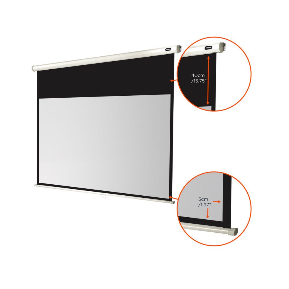 Pantalla manual celexon Economy, 160 x 90 cm, 16:9