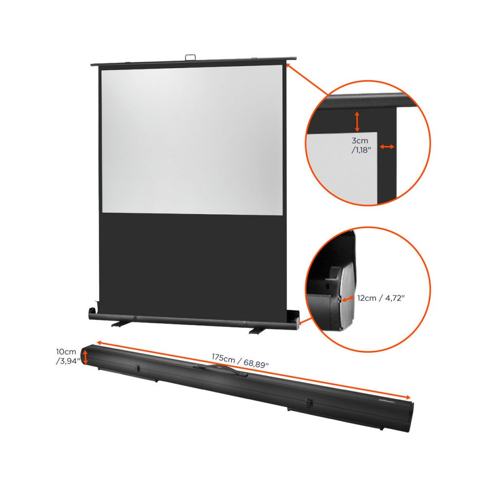 Pantalla celexon Mobile Professional Plus, 160 x 120 cm, 4:3
