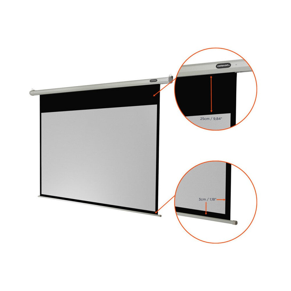 celexon Electric Economy screen, 160 x 90 cm, 16:9