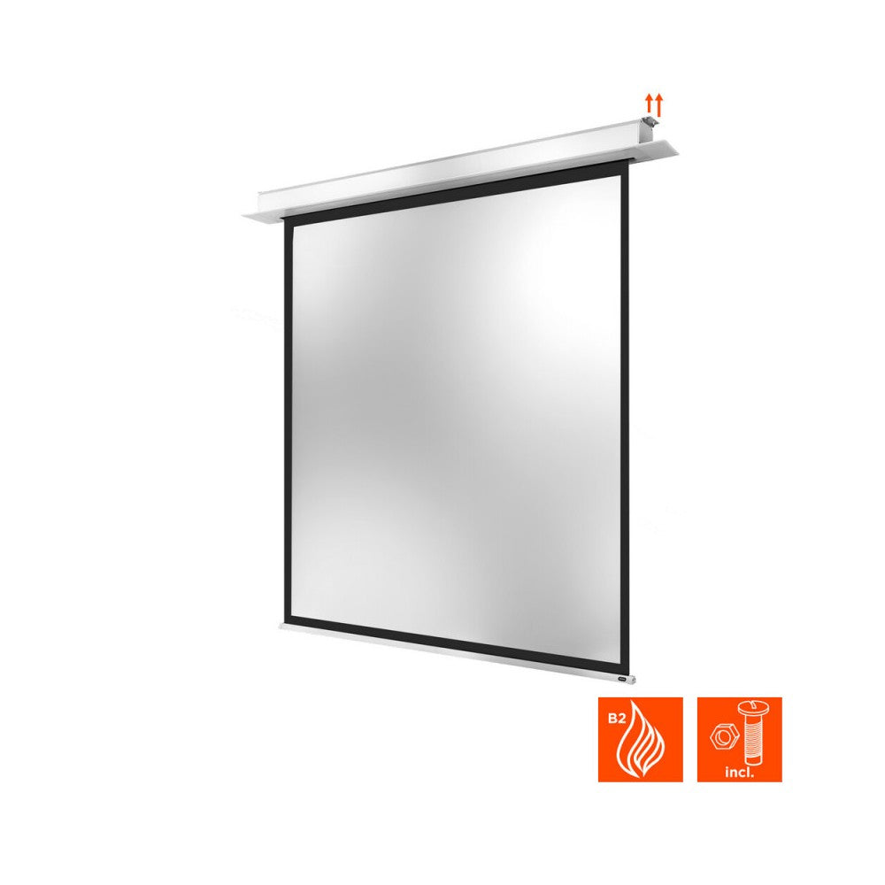 celexon Professional Plus Ceiling Recessed Electric screen, 280 x 280 cm, 1:1