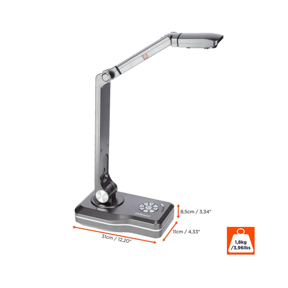 celexon Document Camera Full HD - 5 Megapixel resolution
