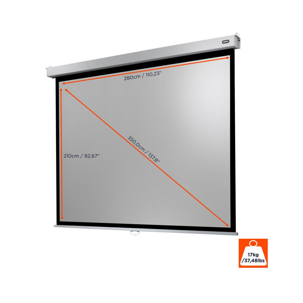 celexon Manual Professional Plus screen, 280 x 210 cm, 4:3