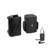OMNITRONIC Set PORTY-8A Drahtlos-PA-System + Bodypack transmitter incl Lavalier microphon + Soft bag