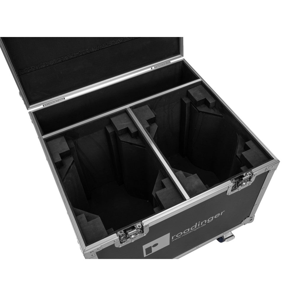 ROADINGER Flightcase 2x EYE-1940 with wheels