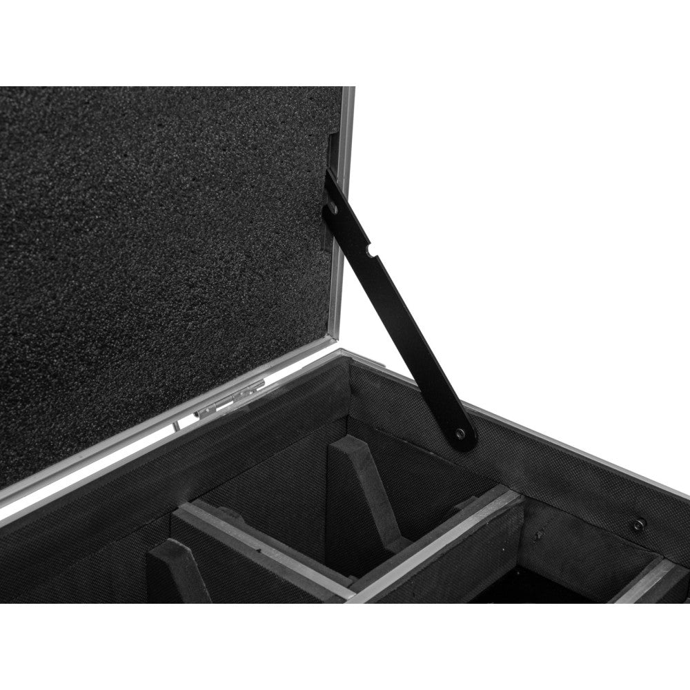 ROADINGER Flightcase 6x AKKU IP TL-3 QCL Trusslight CRMX with charging function and wheels