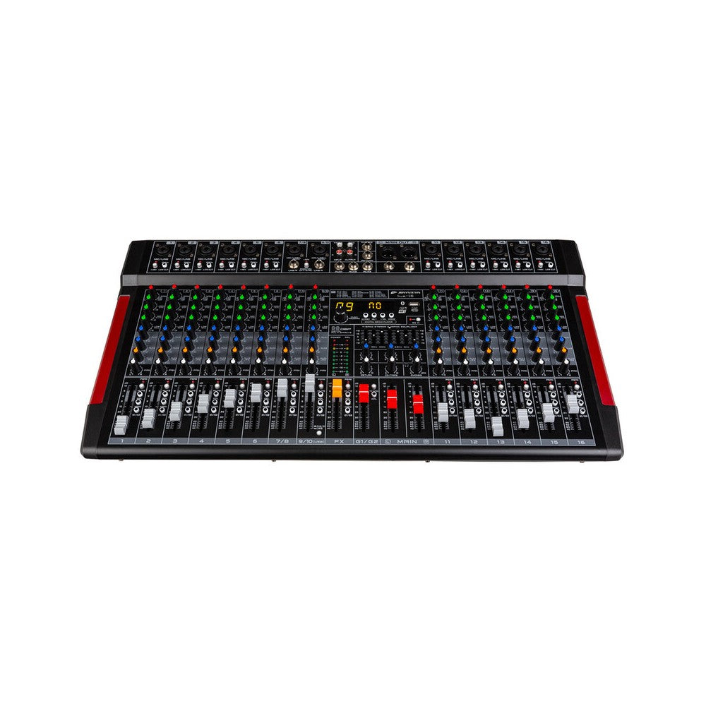 Mezclador analógico para directo JB Systems PA, 16 entradas / 14 canales, reproductor multimedia integrado