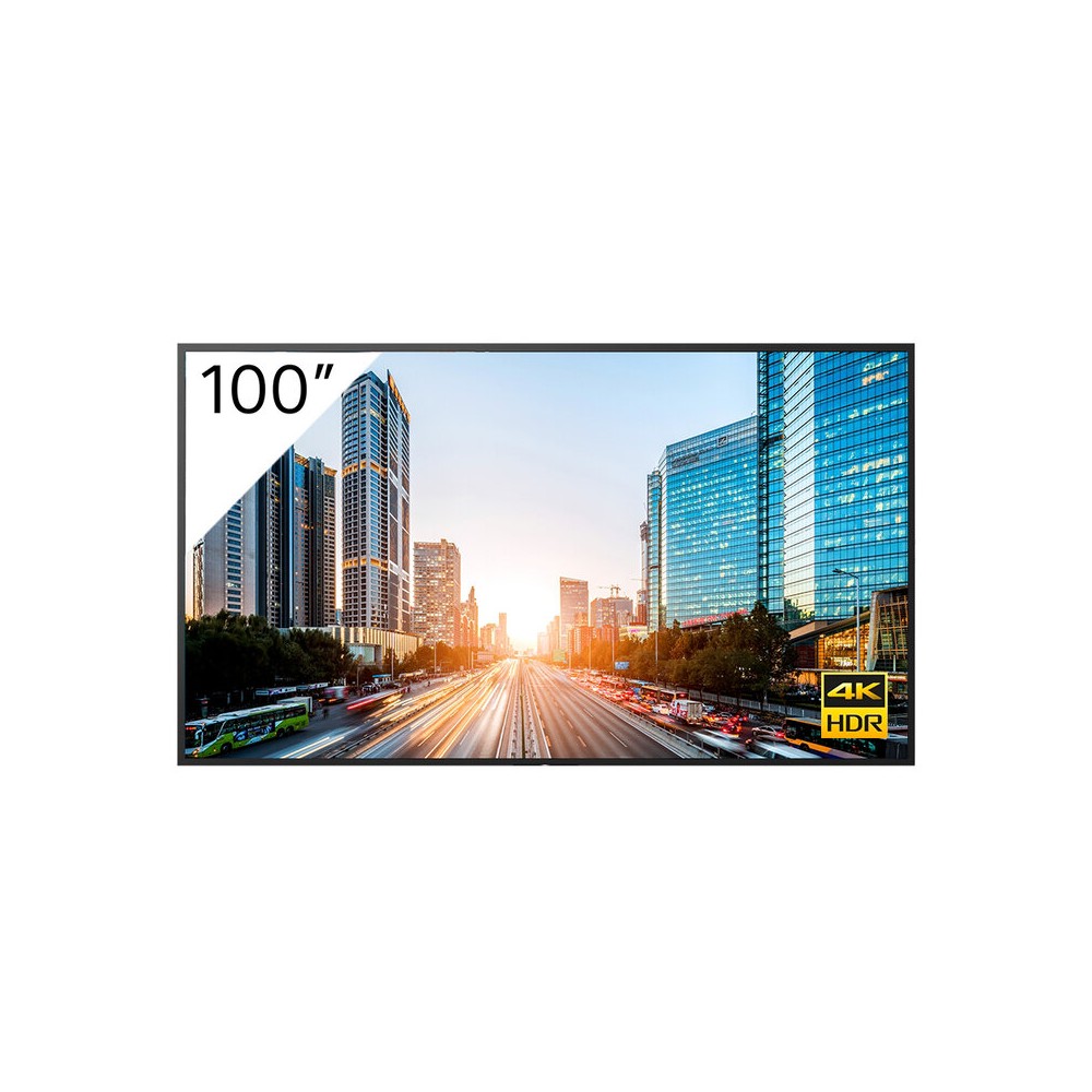 Sony 100", 4K Ultra HD (3840 x 2160), 600 cd/m2, 24/7, BRAVIA HDR professional display