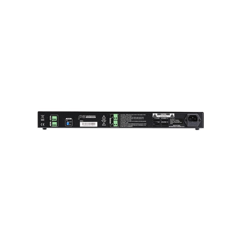 Audiophony 300 W mono power amplifier, 70 - 100 V, Class-D