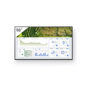 Sony 98", 4K HDR (3840 x 2160 pixels), 440 cd/m2, 24/7 professional display