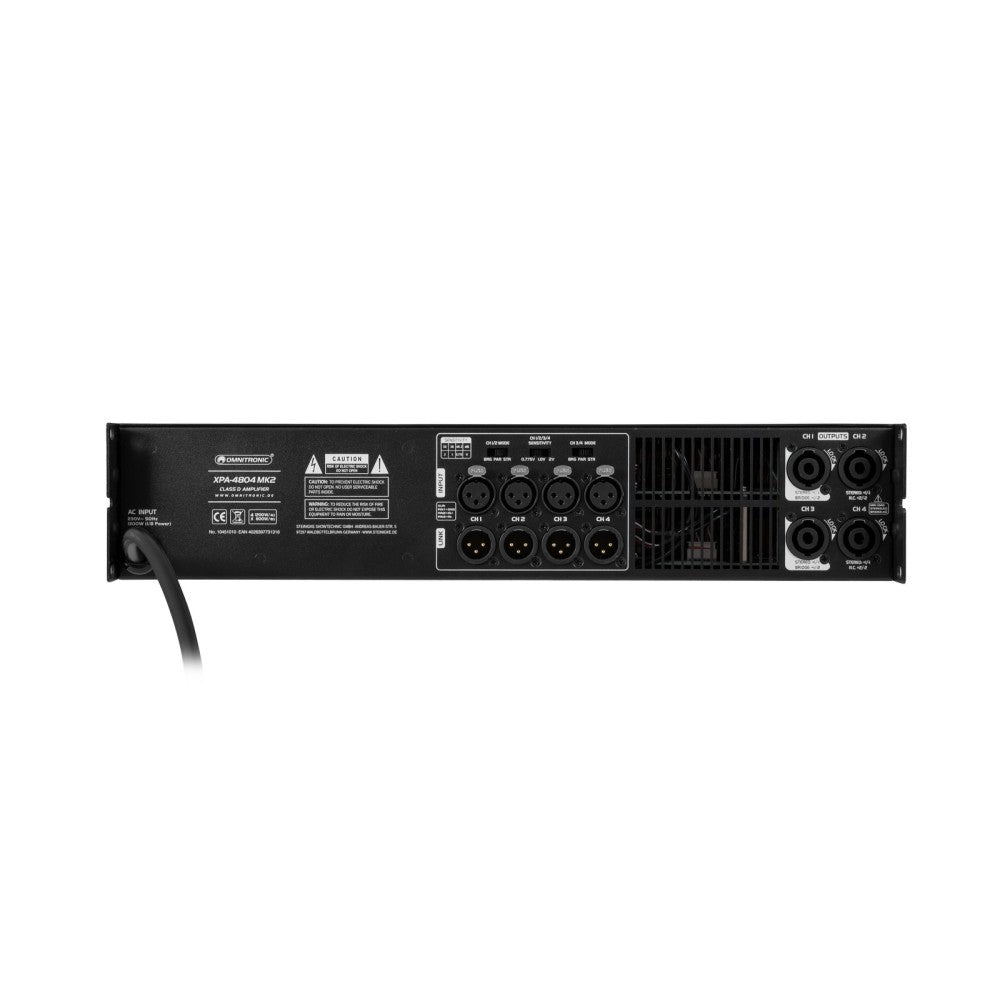 OMNITRONIC XPA-4804 MK2 Amplificatore