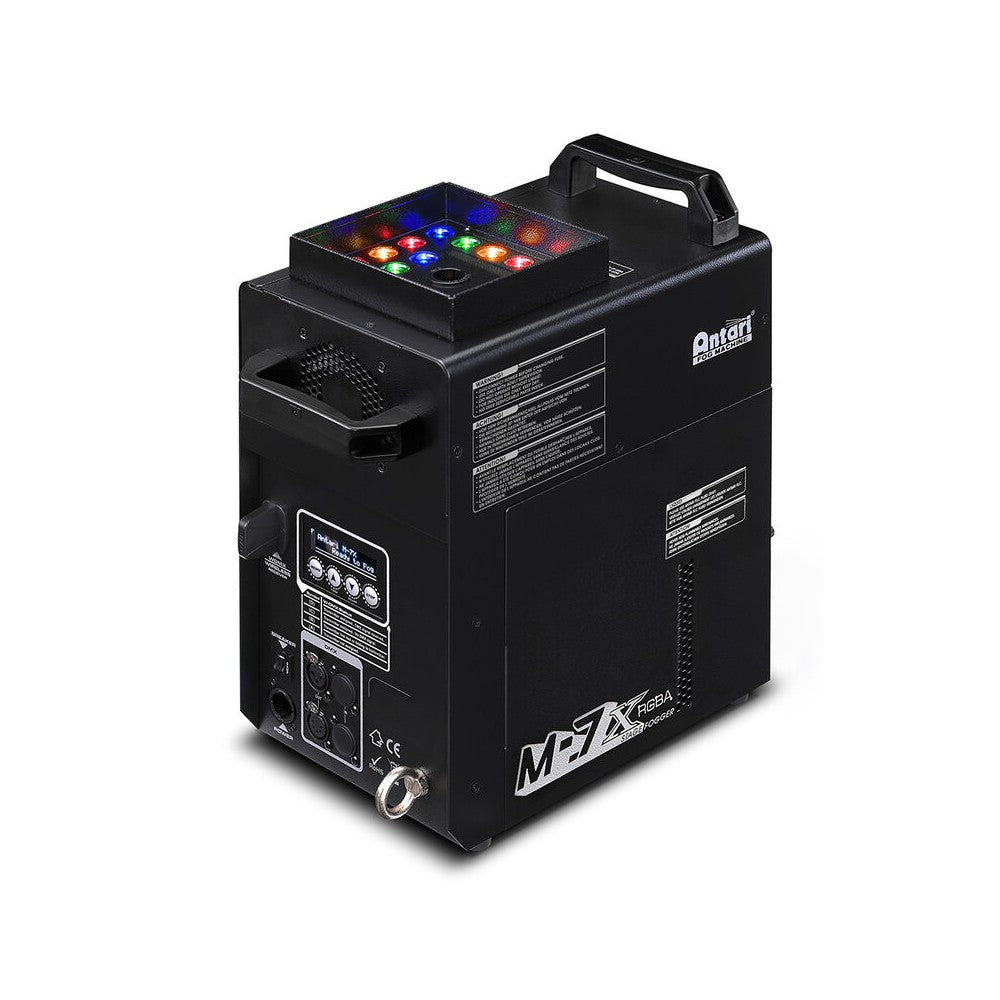 Antari 1516 W, 22 x RGBA LED jet fogger with LCD control panel, 3-pin and 5-pin DMX, wireless remote