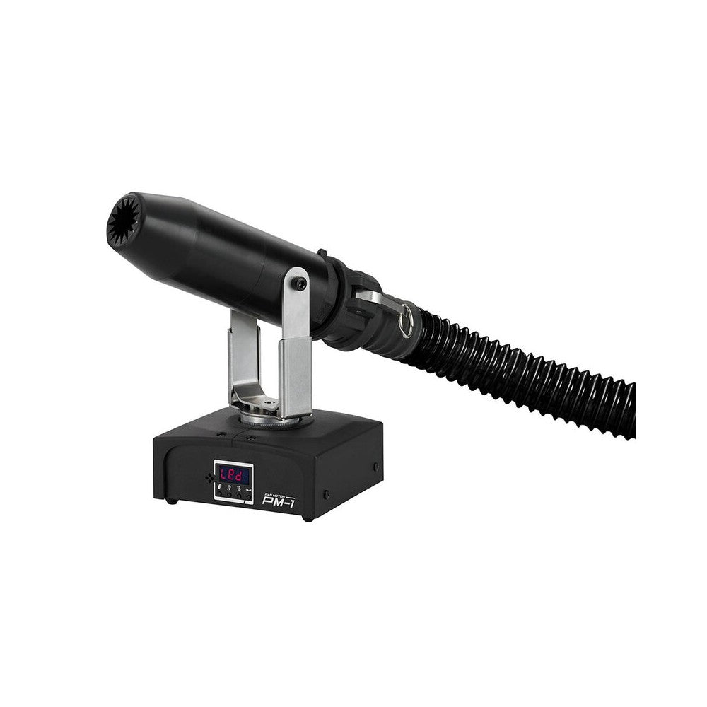 Antari S-890 snow machine, high output with 20m hose, 3 and 5-pin DMX and large flight case on castors