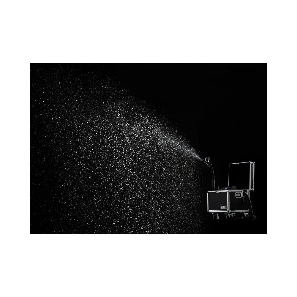 Antari S-890 snow machine, high output with 20m hose, 3 and 5-pin DMX and large flight case on castors
