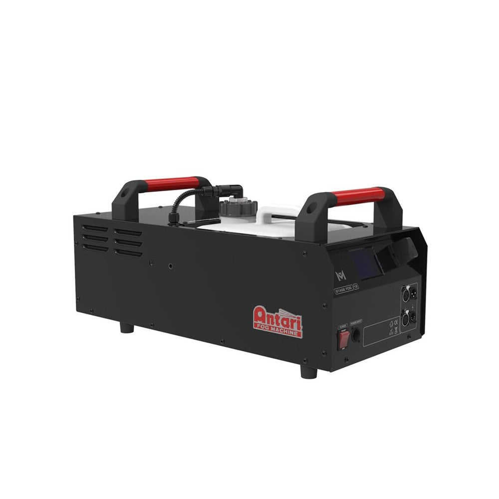 Antari 2000 W universal voltage fog machine, interface design with touch screen operation