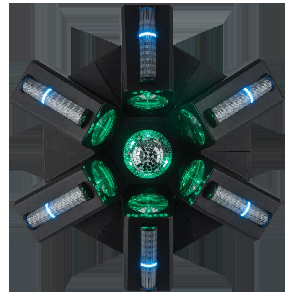 Showtec Typhoon 640 6 x RGBW LED Mirror Ball Effect
