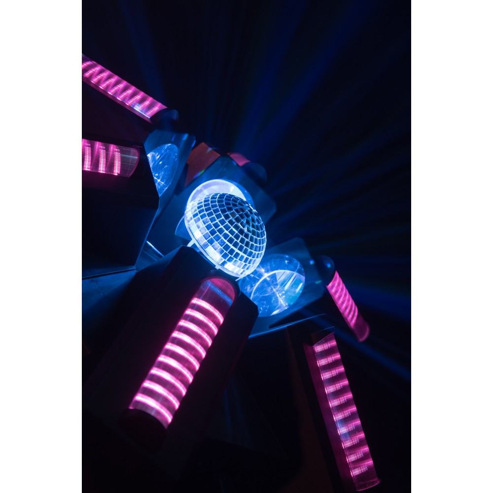 Showtec Typhoon 640 6 x RGBW LED Mirror Ball Effect