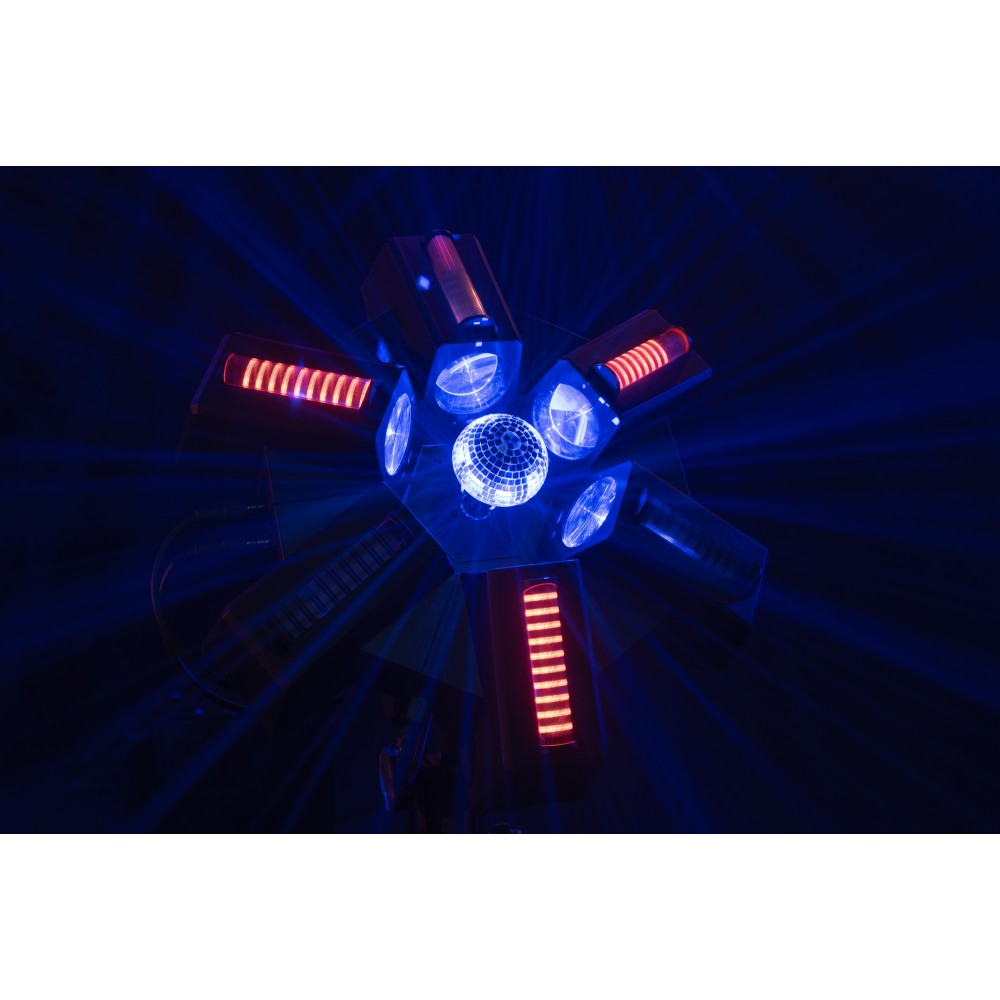 Showtec Typhoon 640 6 x RGBW LED Mirror Ball Effect