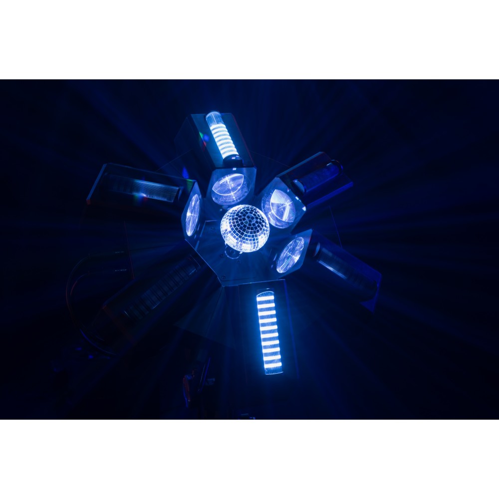 Showtec Typhoon 640 6 x RGBW LED Mirror Ball Effect