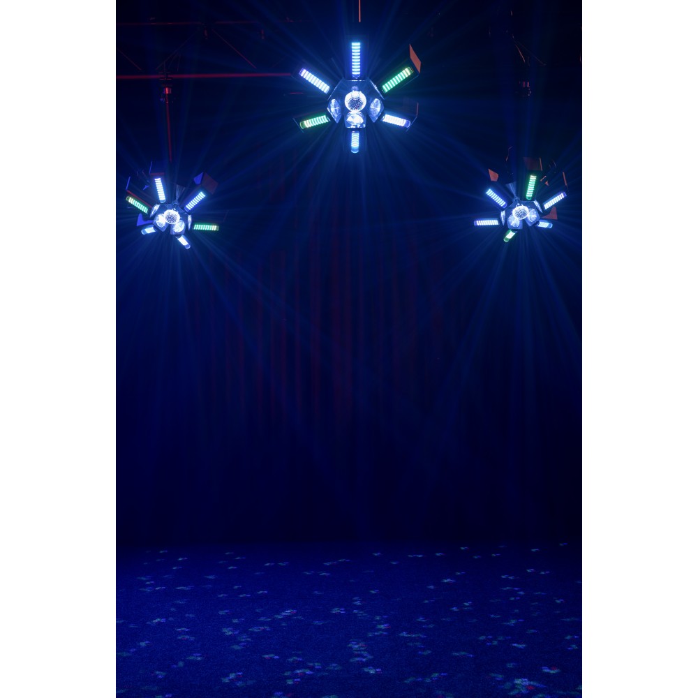 Showtec Typhoon 640 6 x RGBW LED Mirror Ball Effect