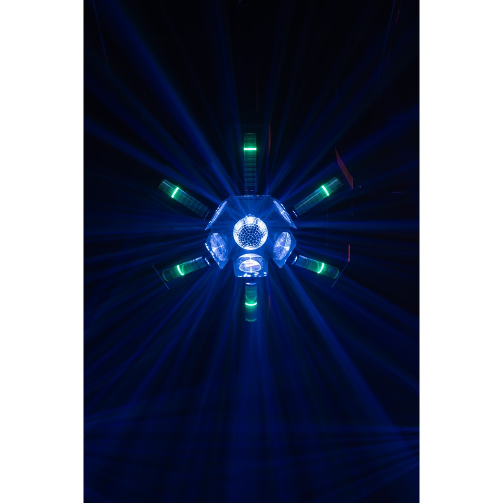 Showtec Typhoon 640 6 x RGBW LED Mirror Ball Effect