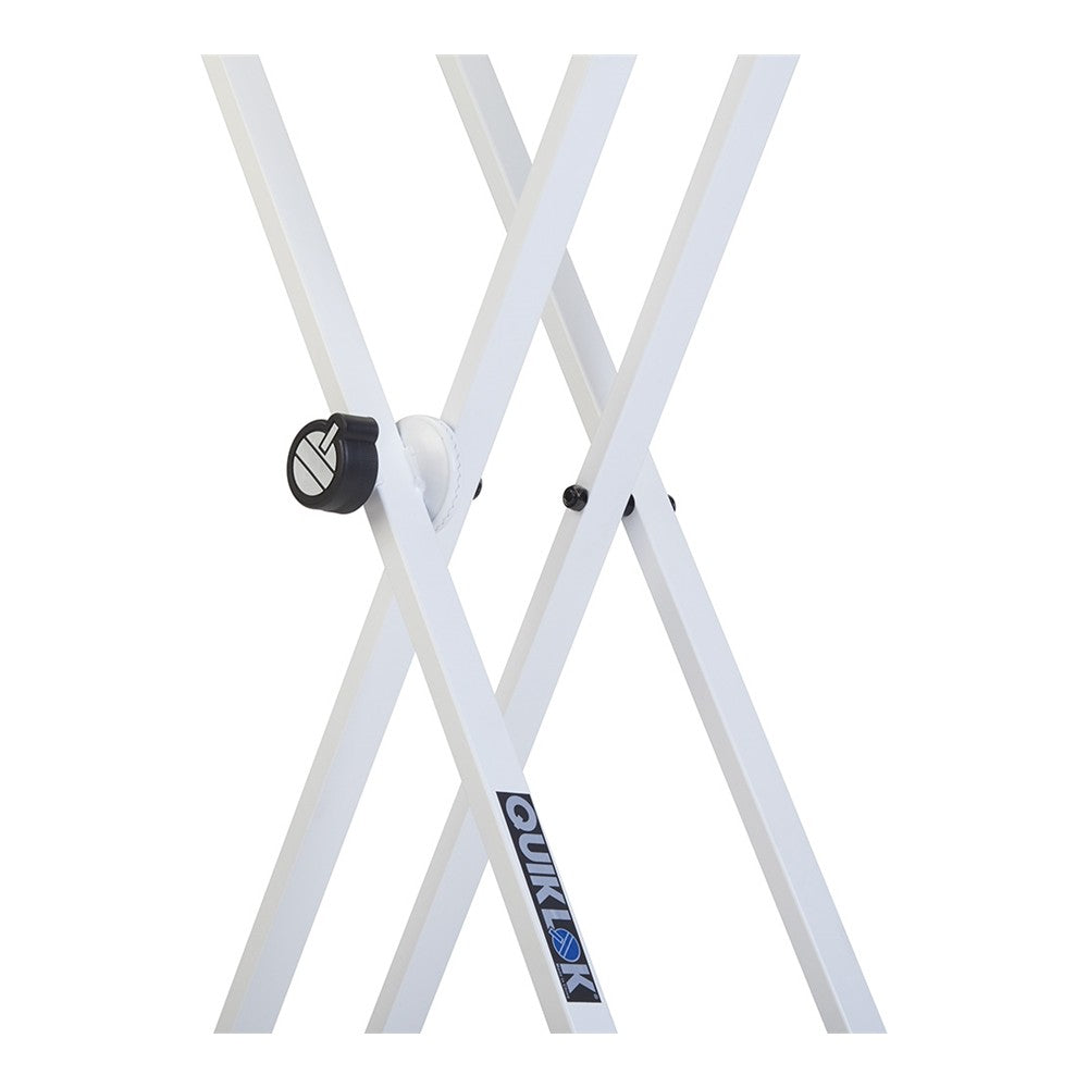 Quik Lok T20-WH-BB "X" Keyboard Stand