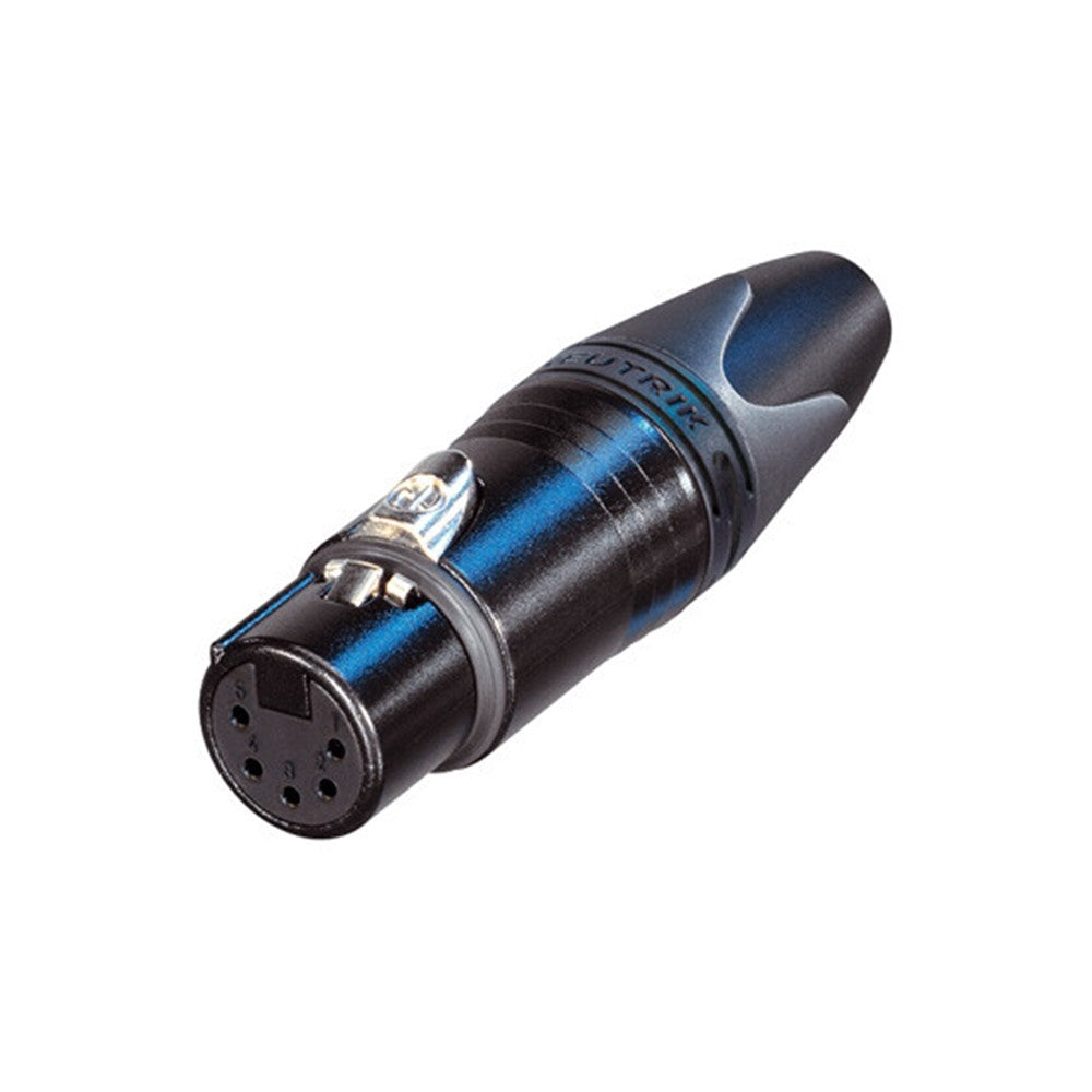 Quik Lok Neutrik NC5FXX-B Cannon XLR Femmina 5 Poli Black