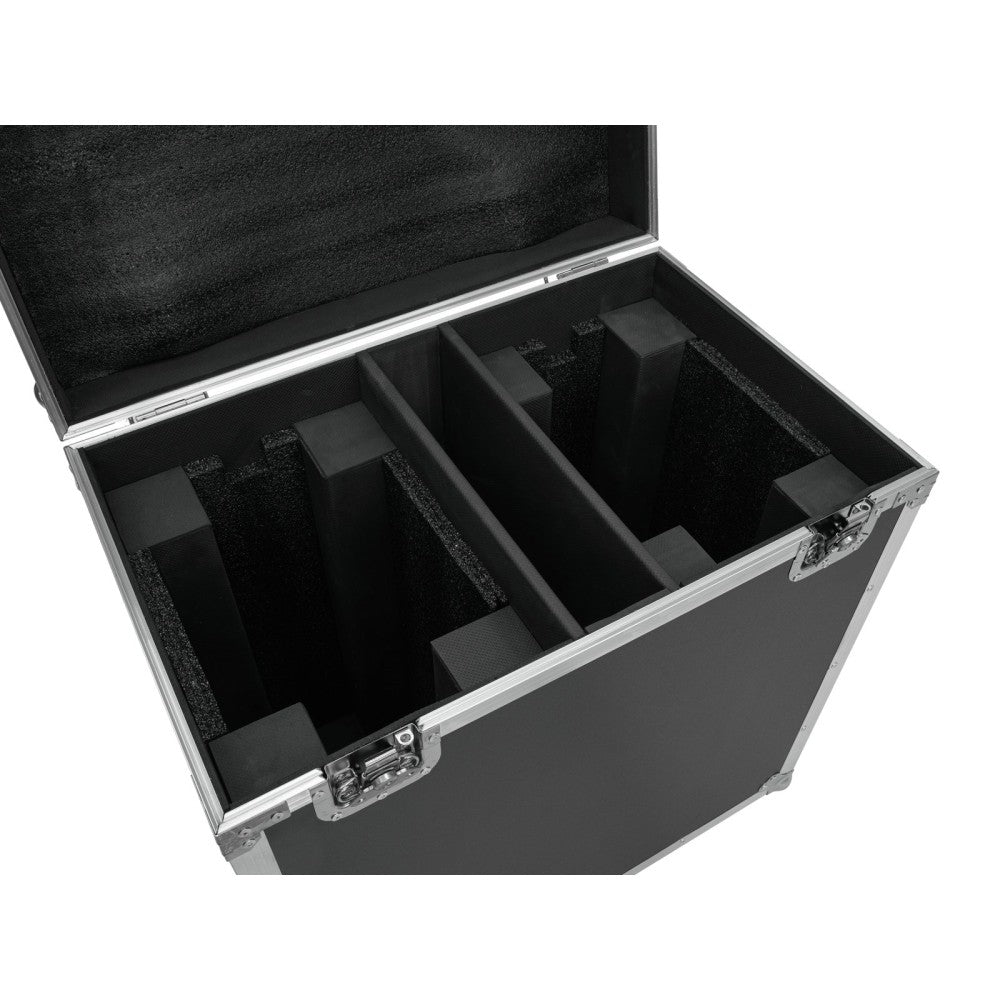 ROADINGER Flightcase 2x TMH-S400 with wheels