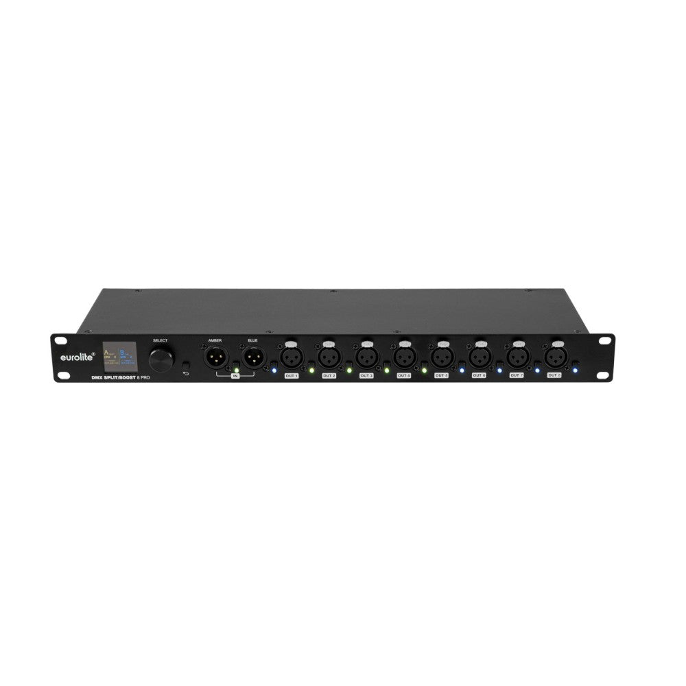 EUROLITE DMX Split/Boost 8 PRO 3-pin