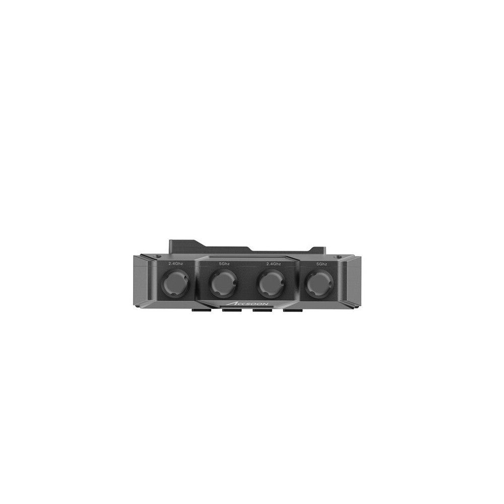 ACCSOON Wireless AV transmission system, 1080p 60 fps, 350 m range, less than 50 ms latency, Dual Band patented technology