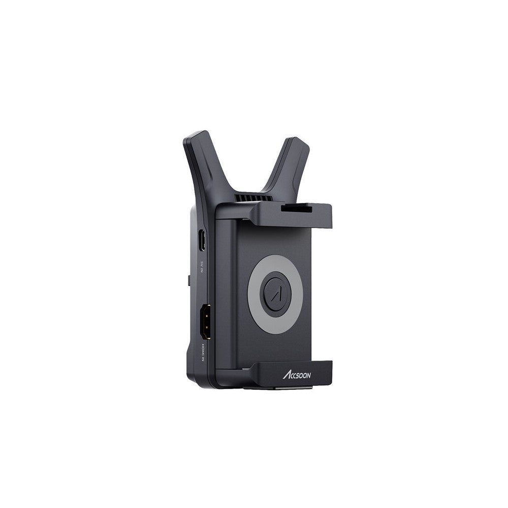 ACCSOON Wireless AV transmission system, 1080p 60 fps, 150 m range, less than 60 ms latency, 5G Wi-Fi signal to send video wirel