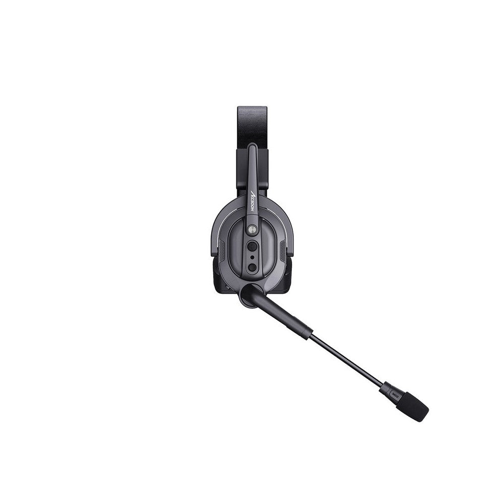 ACCSOON Host headset of the CoMo wireless intercom system, 1.9 GHz full-duplex, 400m range