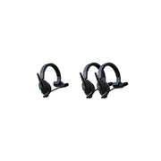 ACCSOON Host headset + 2  remote headsets of the CoMo wireless intercom system, 1.9 GHz full-duplex, 400 m range