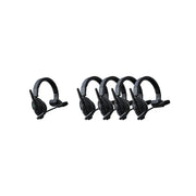 ACCSOON Host headset + 4  remote headsets of the CoMo wireless intercom system, 1.9 GHz full-duplex, 400 m range
