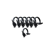 ACCSOON Host headset + 6  remote headsets of the CoMo wireless intercom system, 1.9 GHz full-duplex, 400 m range
