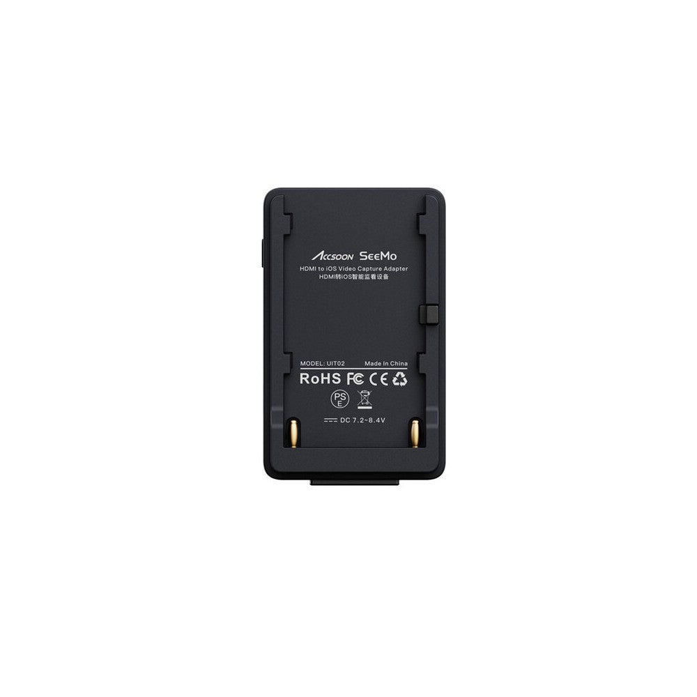 ACCSOON Adaptador HDMI profesional y terminal de captura de vídeo para iOS, conexión vía Lightning o USB-C, entrada de vídeo de hasta 1080p