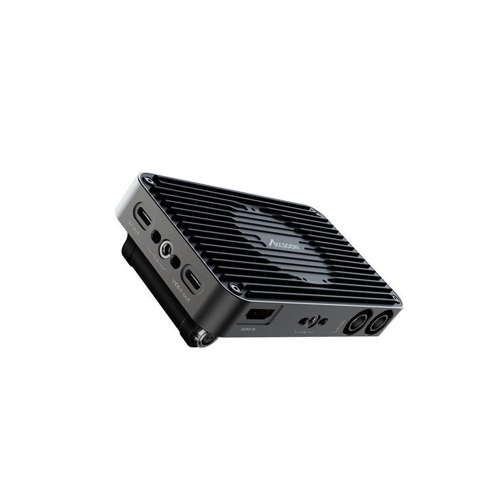 Adaptador HDMI profesional ACCSOON y terminal de captura de vídeo para iOS, conexión mediante Lightning o USB-C, entrada y salida en bucle SDI,