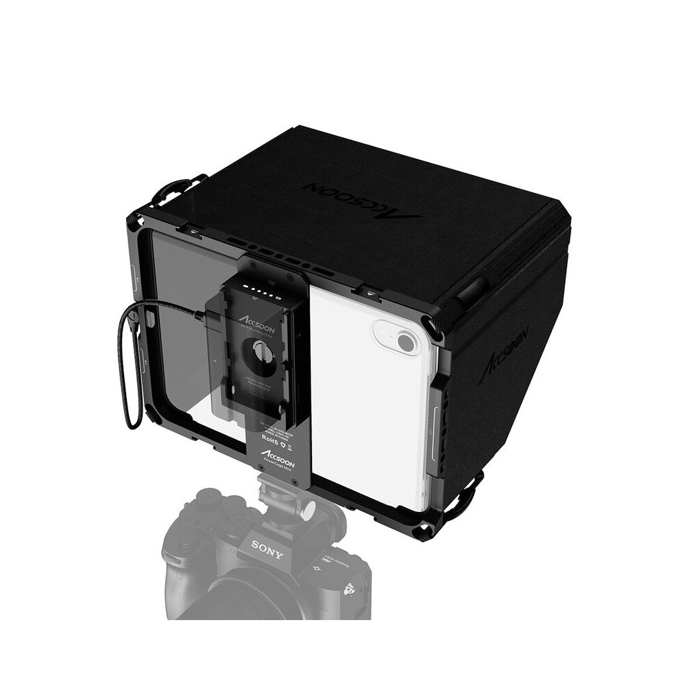 ACCSOON Lightweight, durable cage for iPads Mini 6, aviation-grade aluminum, matches Accsoon SeeMo video capture adapter