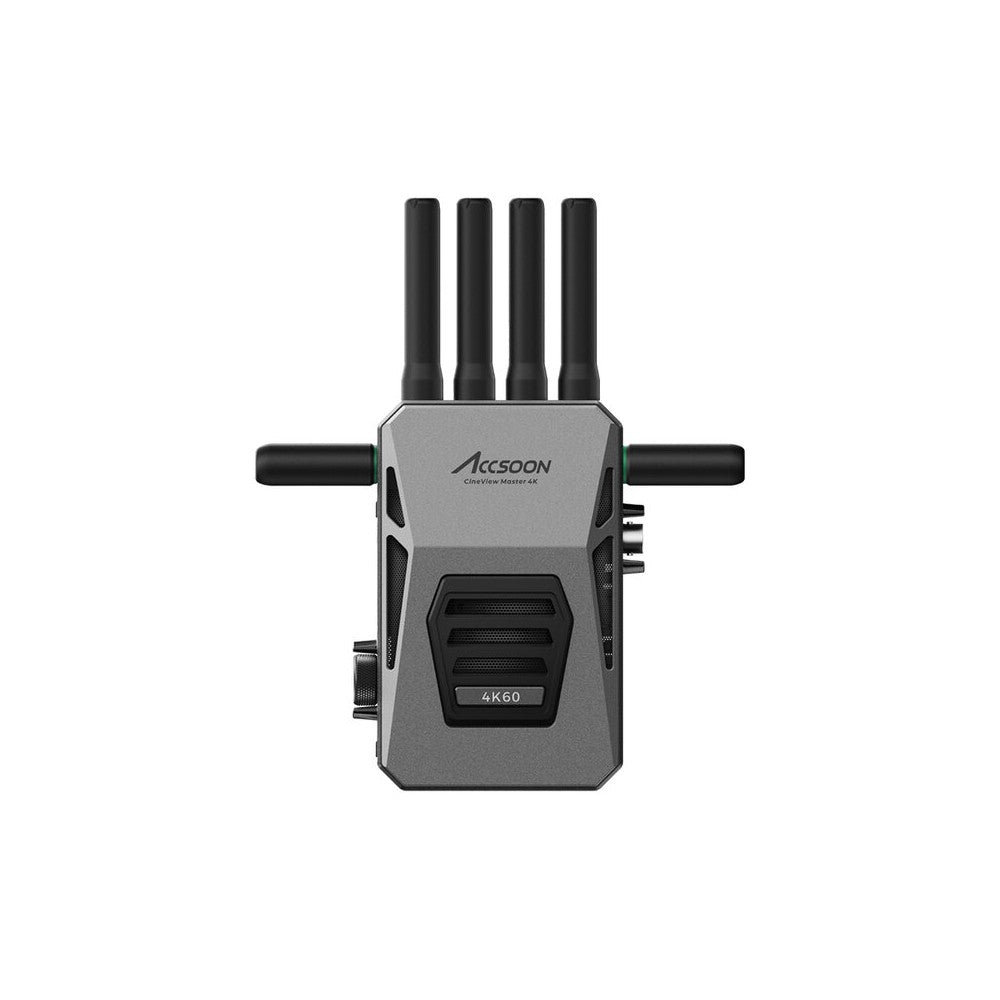 ACCSOON Wireless AV receiver, 4K 60 fps, less than 25 ms latency, Tri-Band + DFS technology