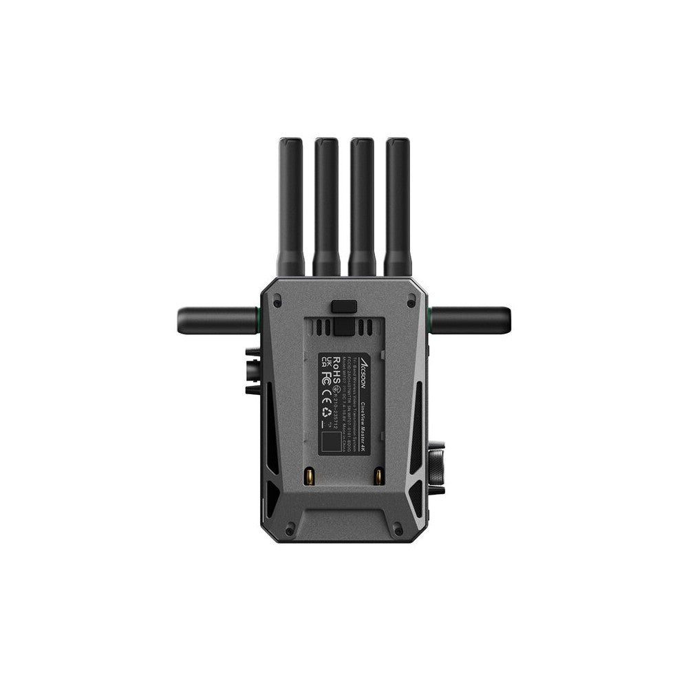 Receptor AV inalámbrico ACCSOON, 4K 60 fps, menos de 25 ms de latencia, tecnología tribanda + DFS