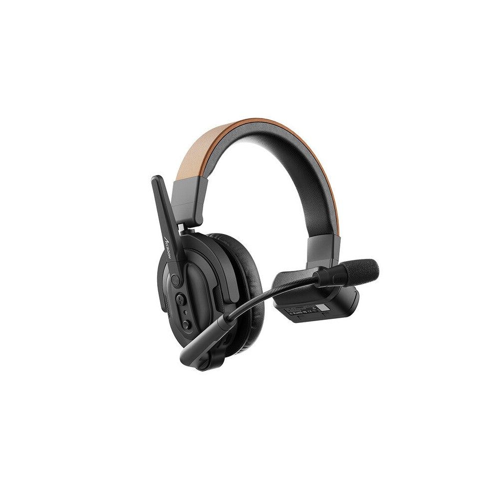 ACCSOON Remote headset of the CoMo SE wireless intercom system, 2.4 GHz full-duplex, 400 m range