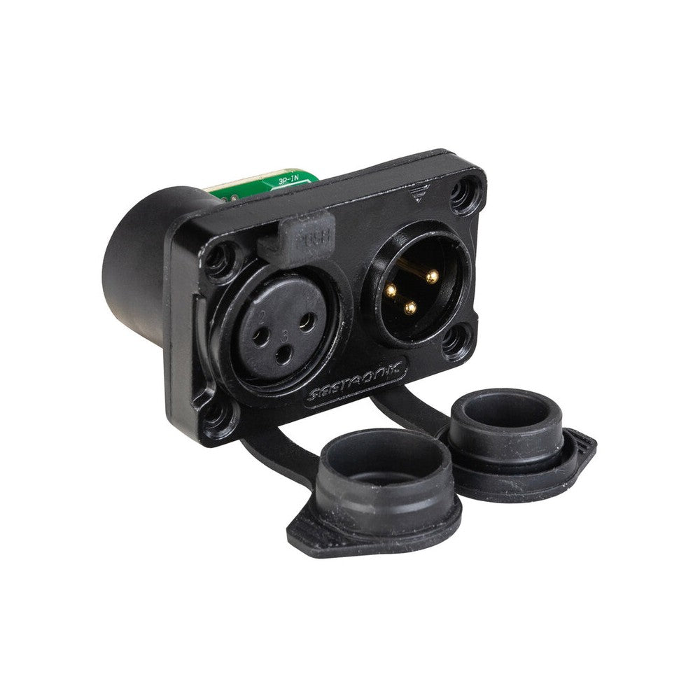 Briteq Modification kit to modify IP twin XLR 5-pin to 3-pin