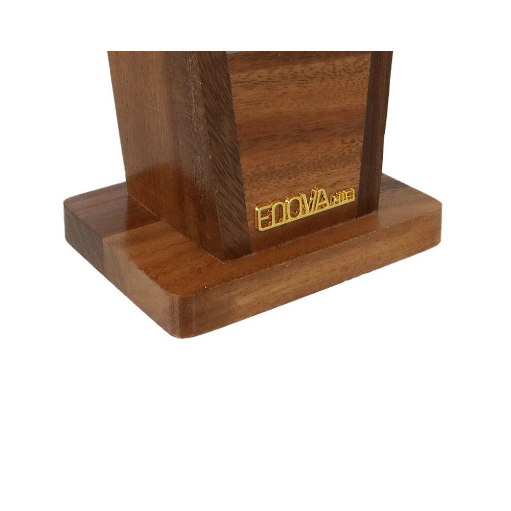 Enova Hifi Oiled brown headphone stand