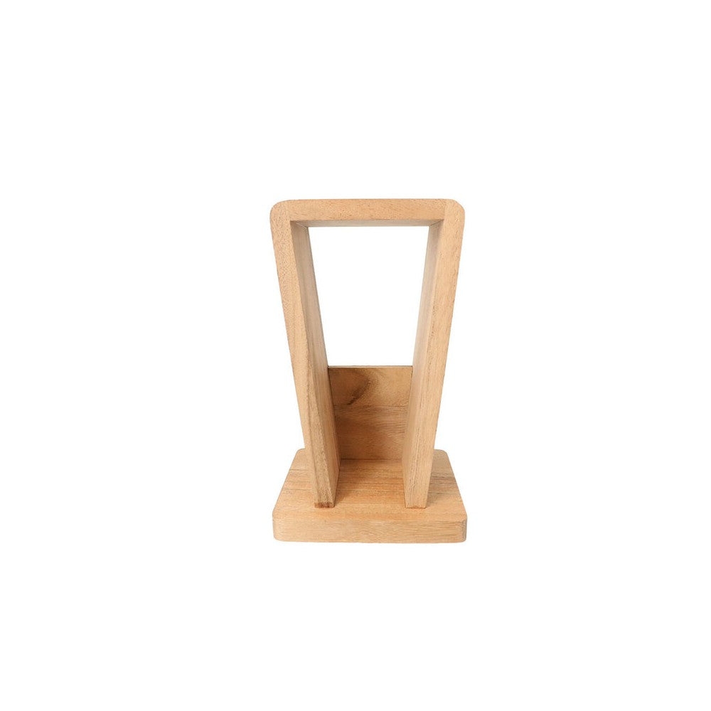 Enova Hifi Unoiled White Brown Headphone Stand
