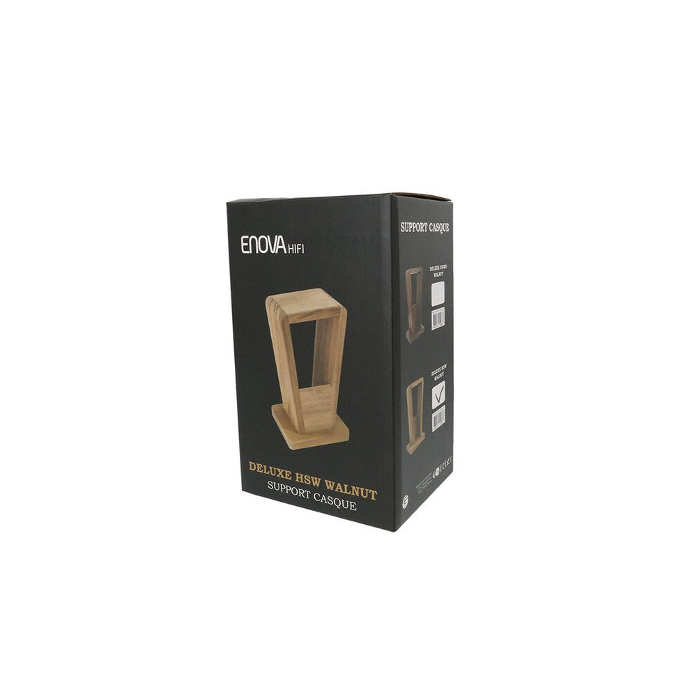 Enova Hifi Unoiled White Brown Headphone Stand