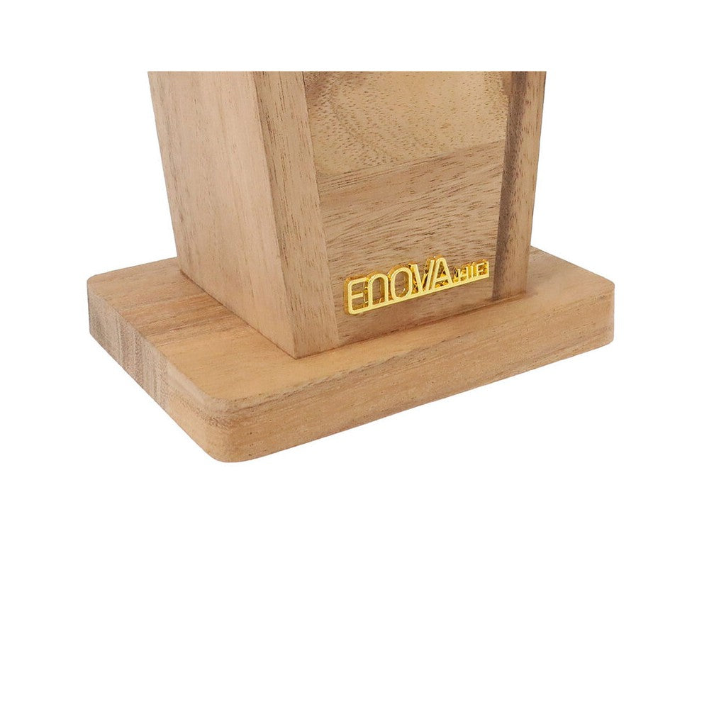 Enova Hifi Unoiled White Brown Headphone Stand
